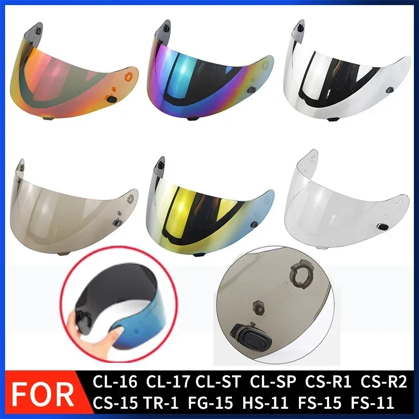 Helmet Full Face - Motorcycle Helmet Visor For HJC HJ-09