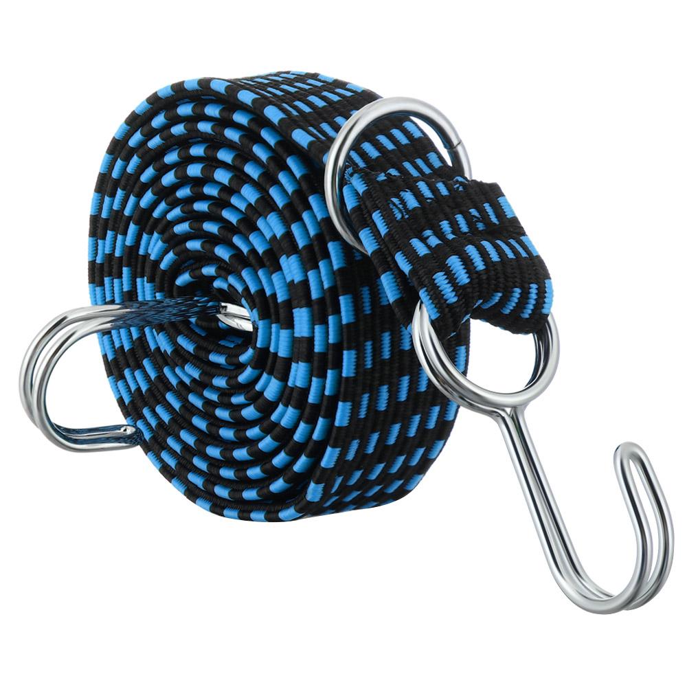 Motorcycle Gear Wall Mount - Bike Elastics Rubber Rope Luggage Cord