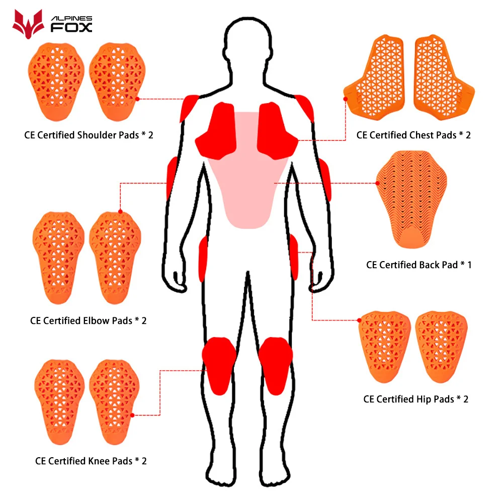 Universal Built-In Protective  - Motorcycle Gear Fox 评论和价格