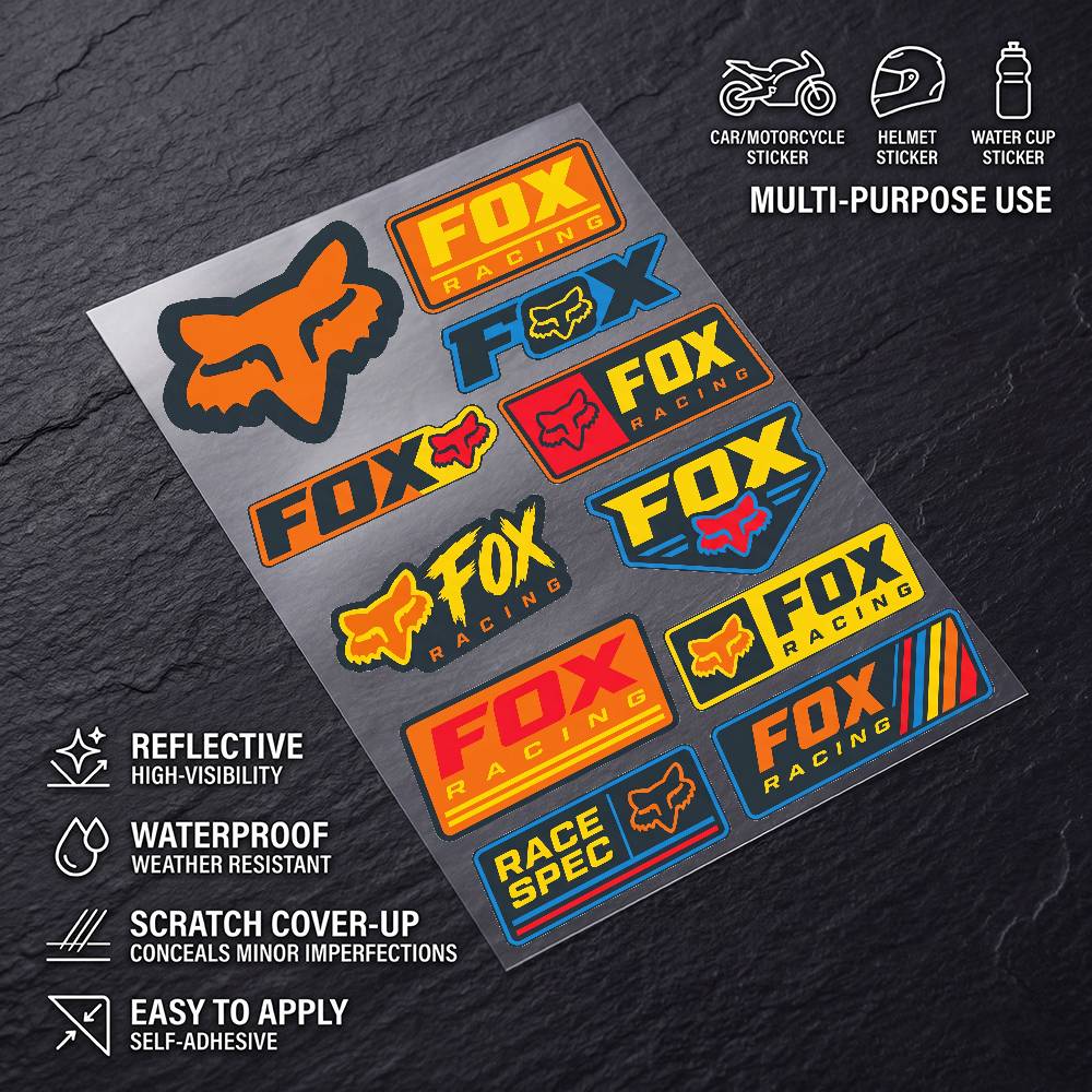 Fox RA-C-ing High Visibility R - Motorcycle Gear Fox 评论和价格