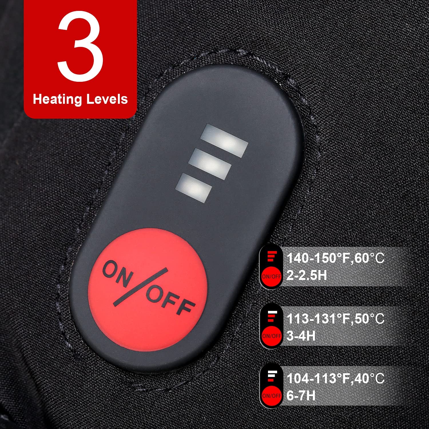 SNOW DEER Winter Heated Gloves - Motorcycle Gear For Winter 评论和价格