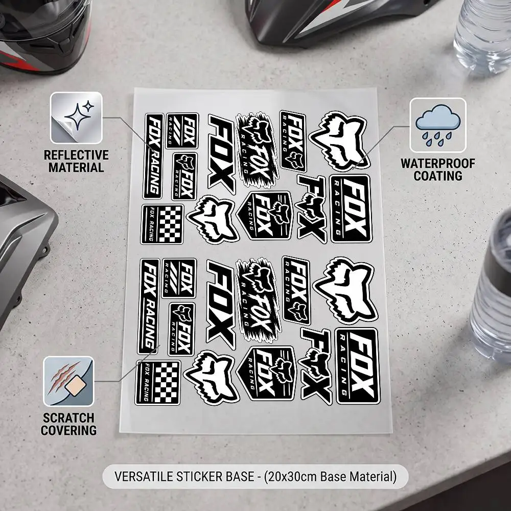 Foxing RA-C-ing High Visibilit - Motorcycle Gear Fox 评论和价格