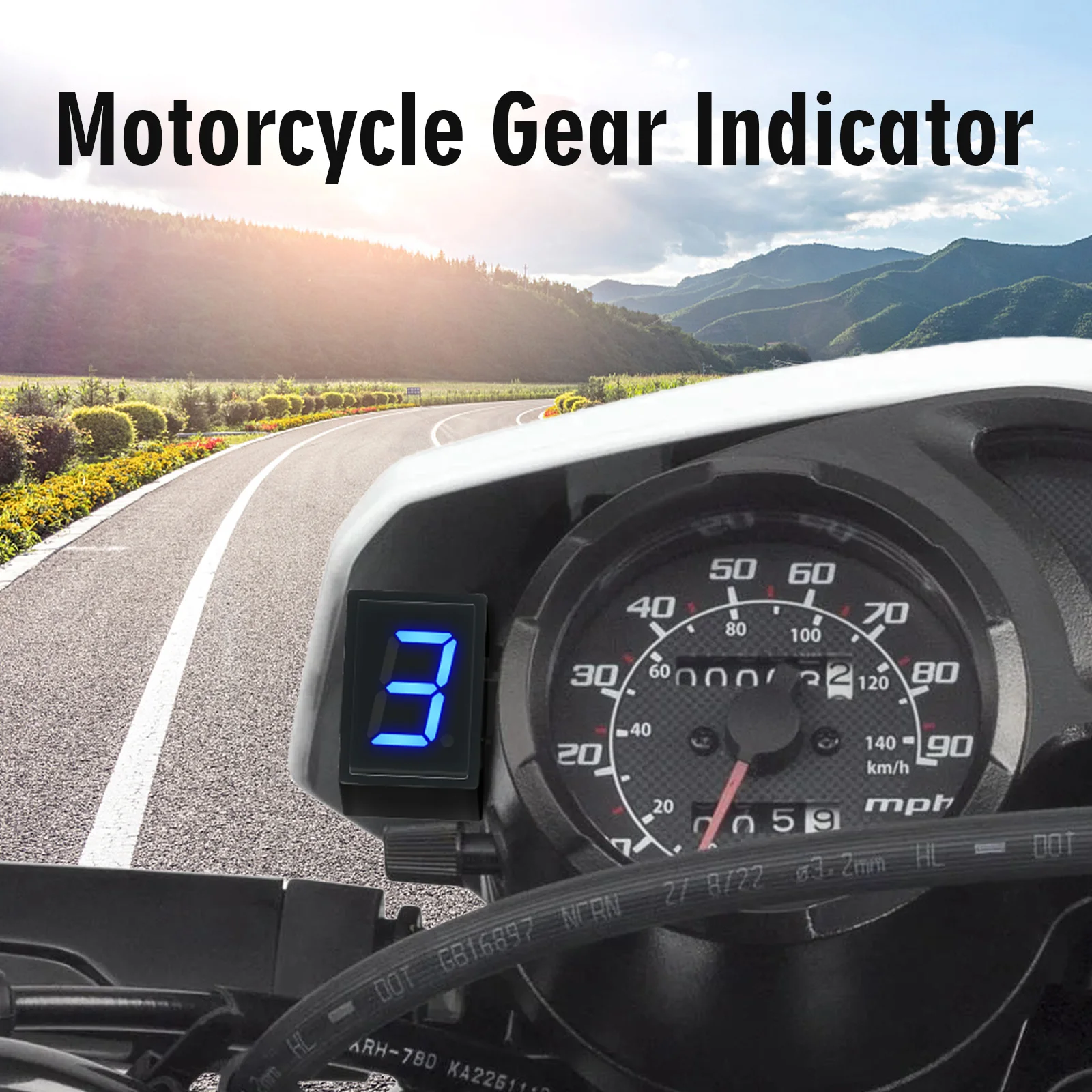 Super 6 Speed Display Universa - Motorcycle Gear Change 评论和价格