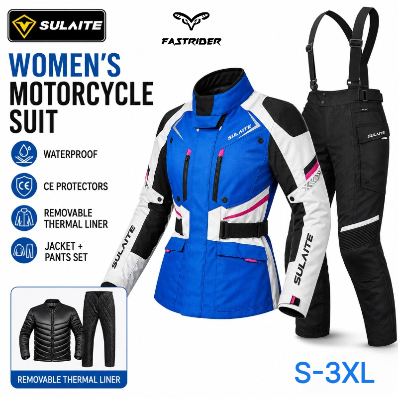 Women Motorcycle Riding Suit W - Motorcycle Gear For Winter 评论和价格